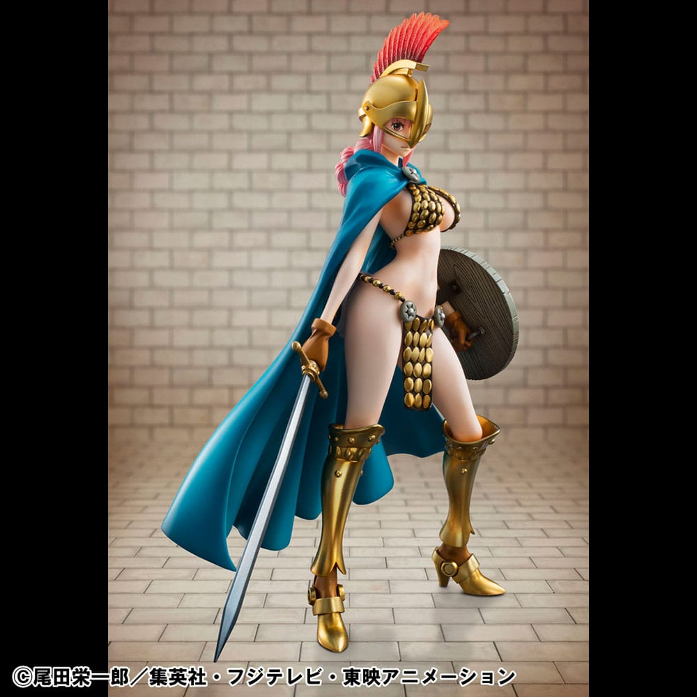 One Piece Portrait Of Pirates Statue Gladiator Rebecca Sailing Again Super Limited Reprint Ver