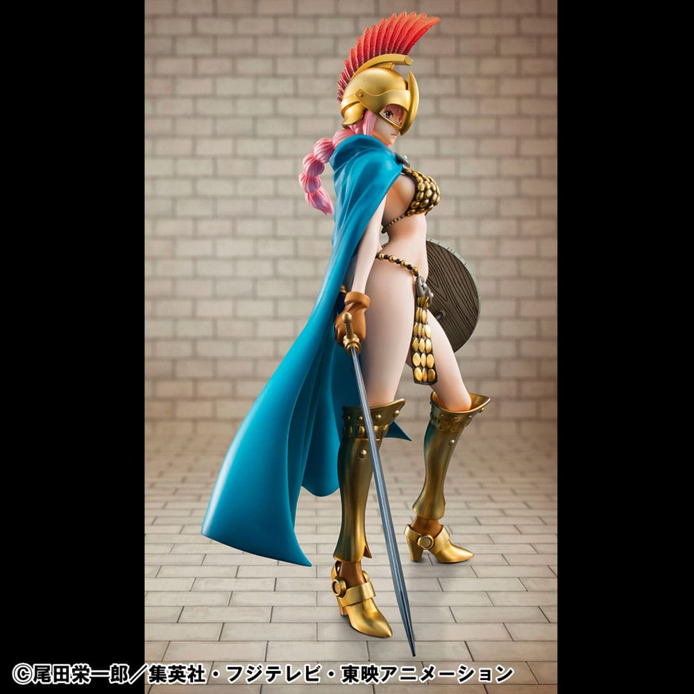 One Piece Portrait Of Pirates Statue Gladiator Rebecca Sailing Again Super Limited Reprint Ver