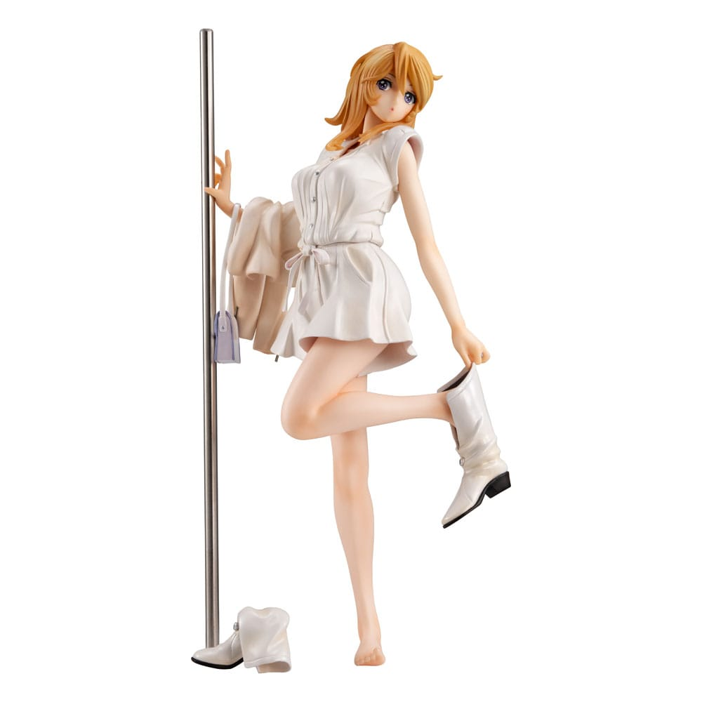 Space Battleship Yamato 2202 1/8 Scale Statue Yuki Mori Private Private Outfit Re.