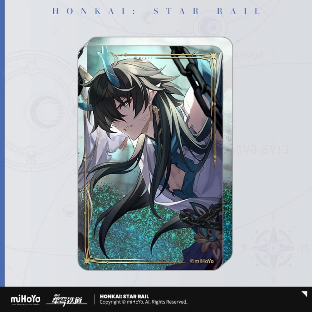Honkai: Star Rail Light Cone Acryl Ornament with Glitter: Brighter Than the Sun