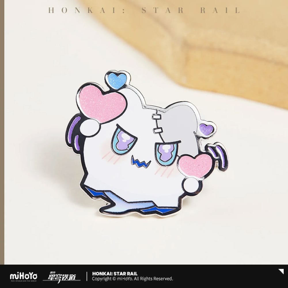 Honkai Star Rail Wubbaboo Series Pin Badge Pin Badge Lovey Dovey