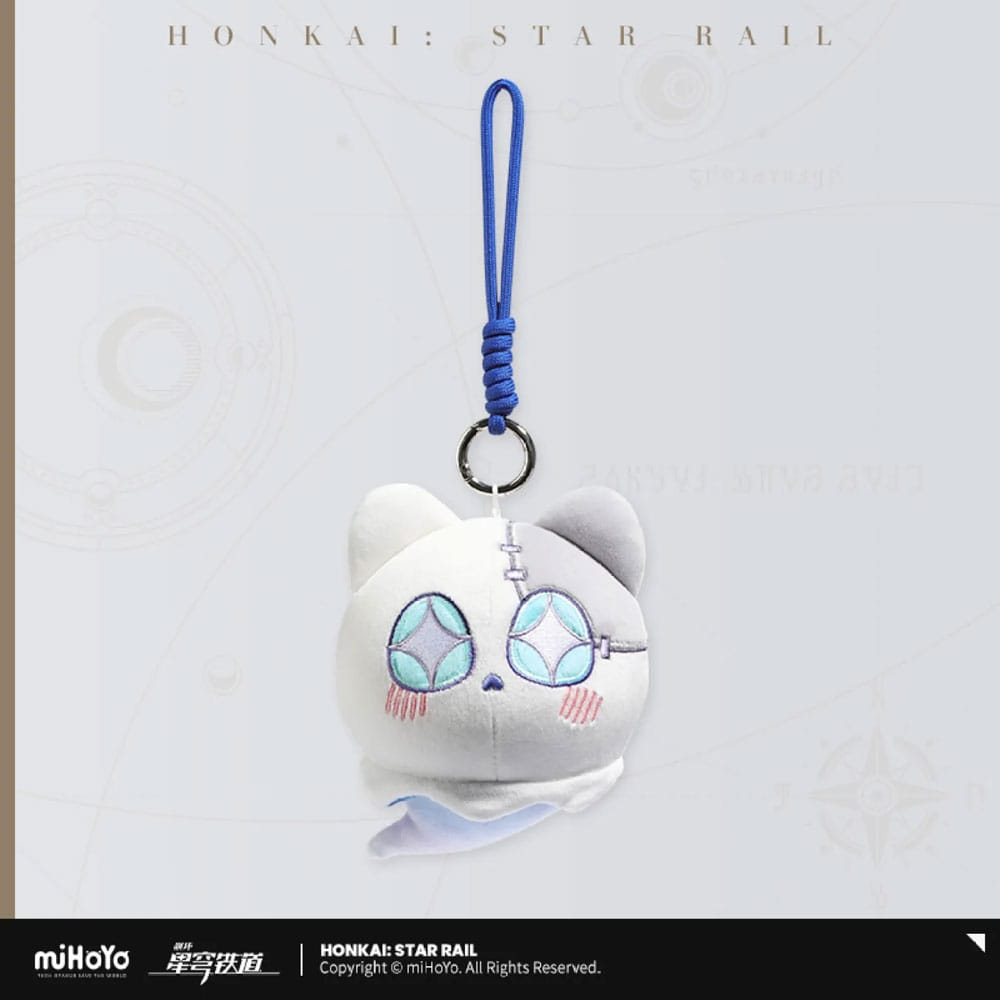 Honkai: Star Rail Wubbaboo Series Plush Keychain Finger Heart