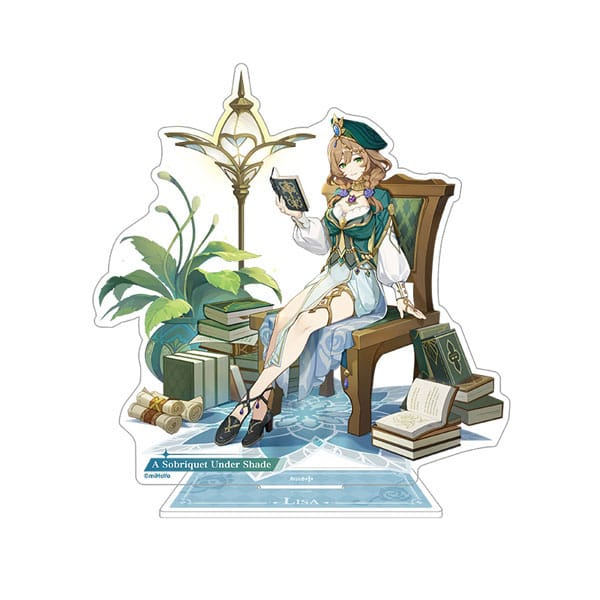 Genshin Impact Acrylic Stand Lisa A Sobriquet Under Shade