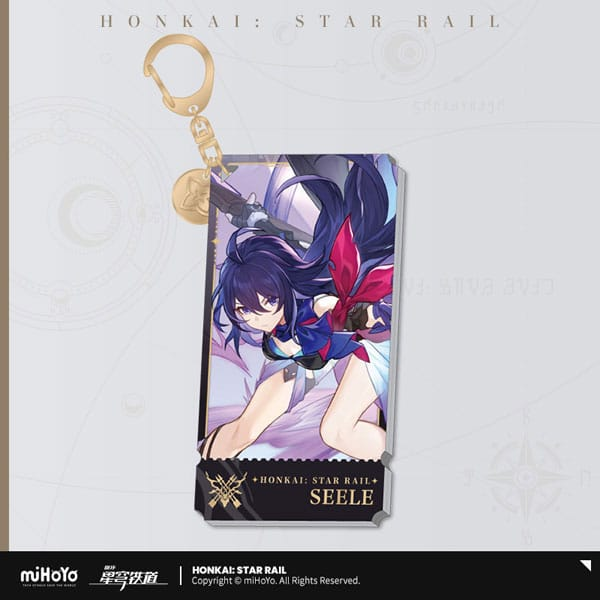 Honkai Star Rail Acrylic Keychain Seele