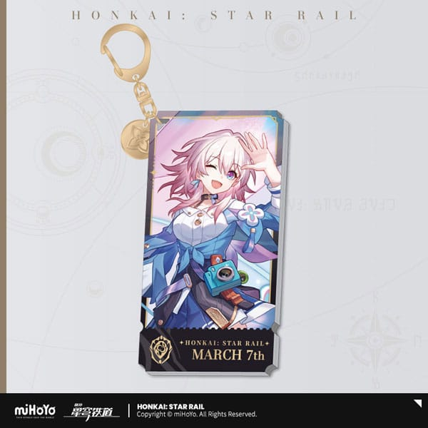 Honkai Star Rail Acrylic Keychain March 7th