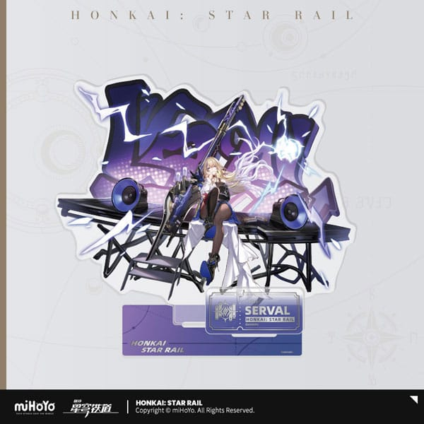 Honkai Star Rail Acrylic Stand Serval