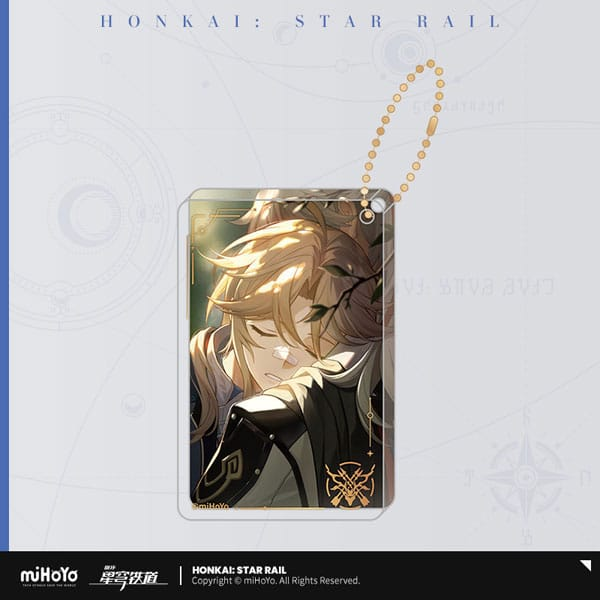 Honkai Star Rail Acrylic Keychain Yanqing Sleep like the Dead