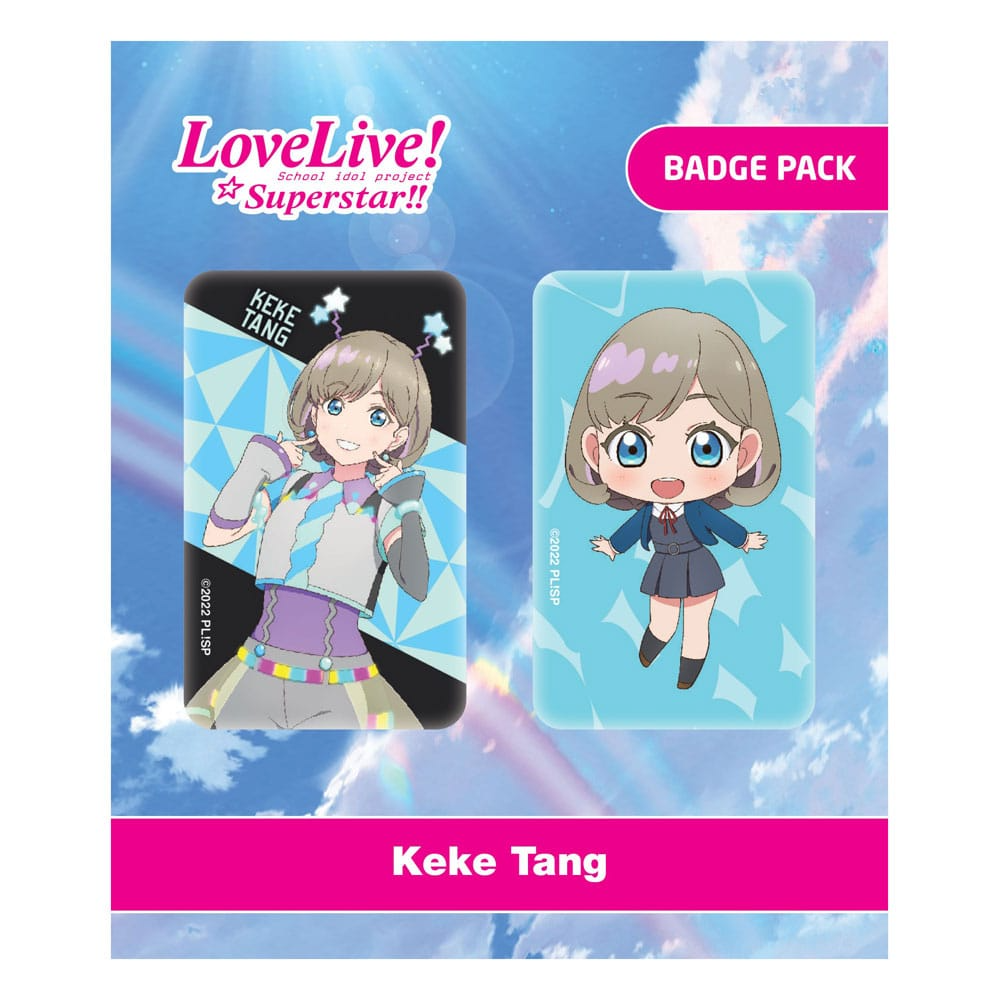 Love Live! Superstar!! Pin Badge 2-Pack Keke Tang