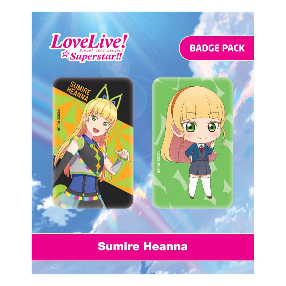 Love Live! Superstar!! Pin Badge 2-Pack Sumire Heanna