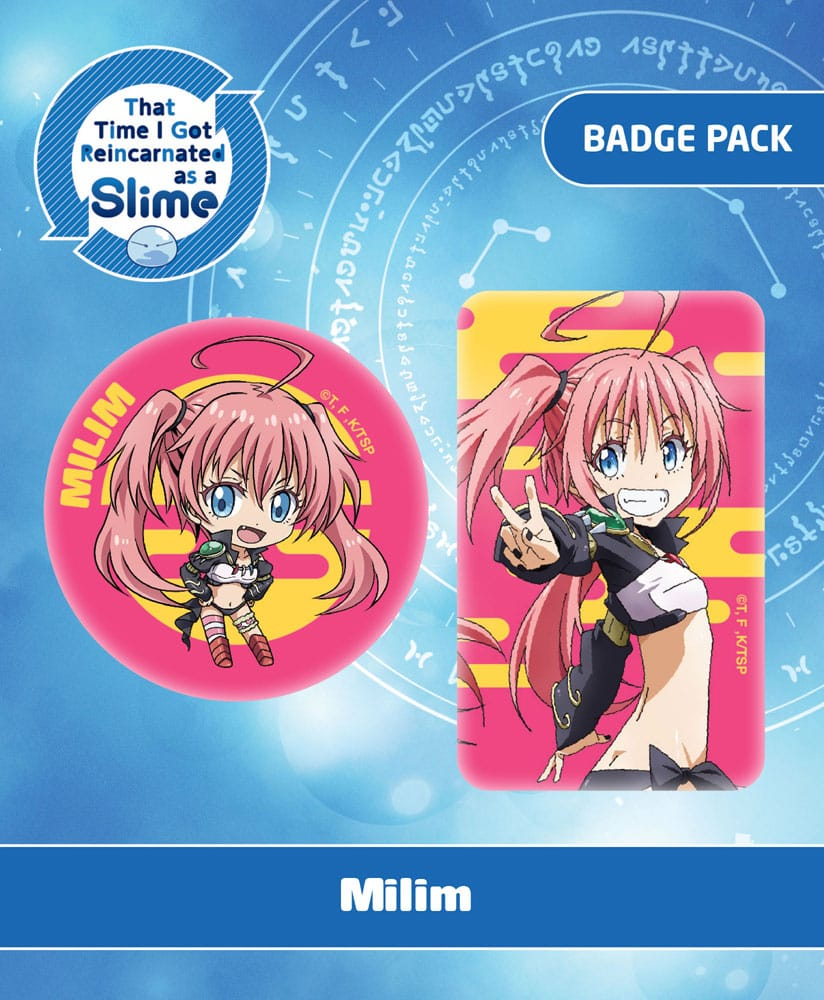 That Time I Got Reincarnated as a Slime Pin Badge 2-Pack Milim