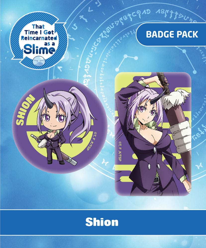That Time I Got Reincarnated as a Slime Pin Badge 2-Pack Shion