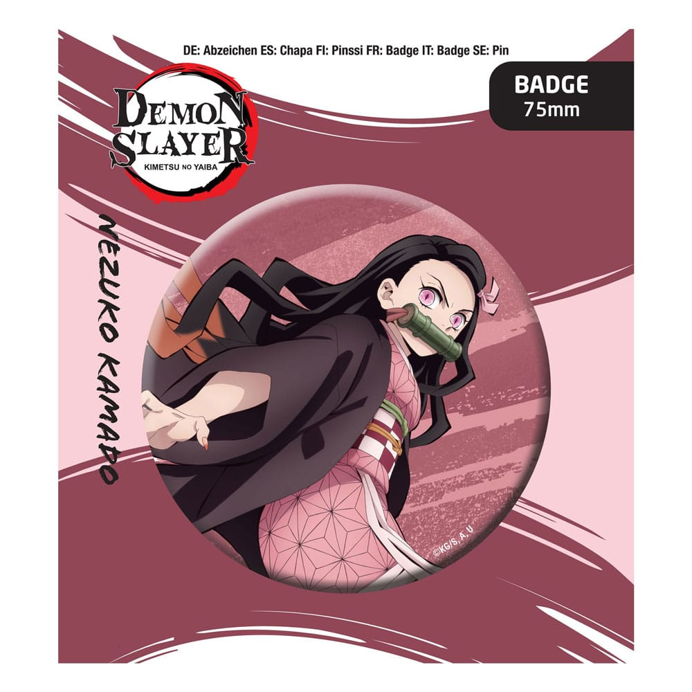 Demon Slayer Pin Badge Nezuko Kamado
