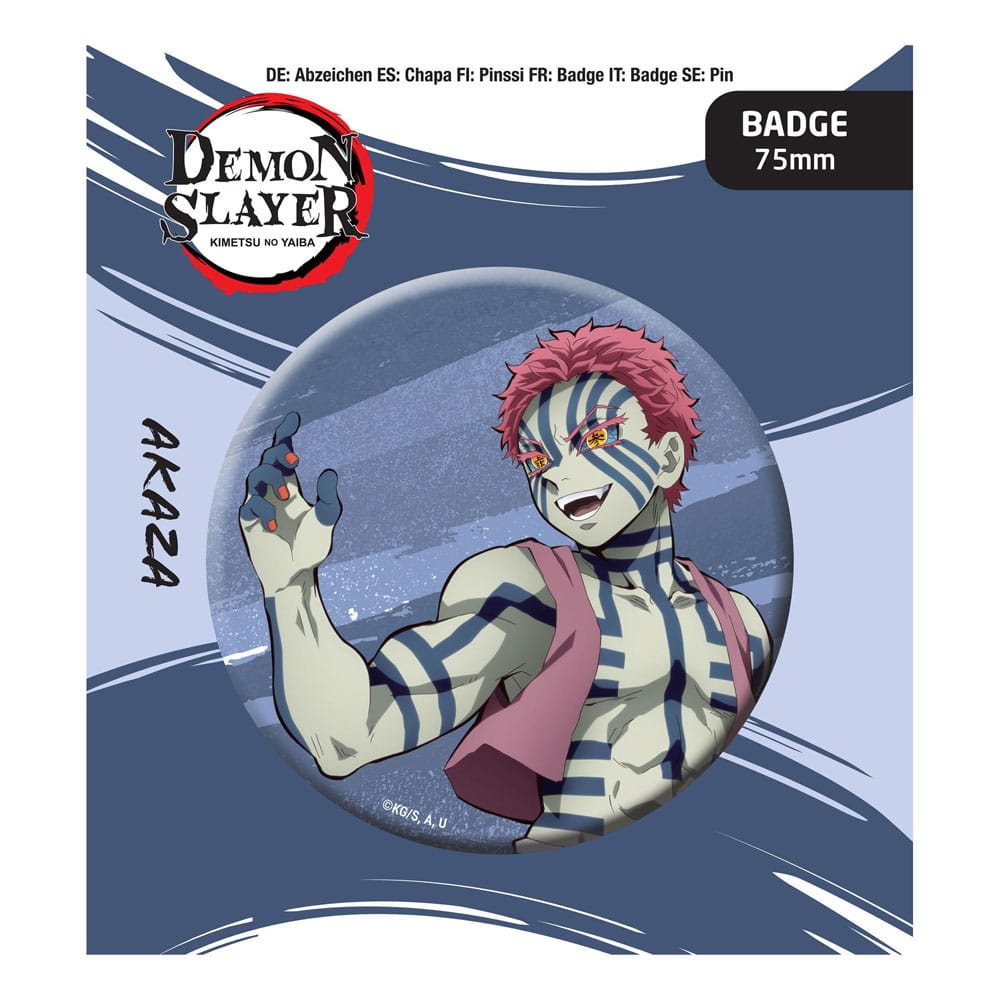 Demon Slayer Pin Badge Akaza