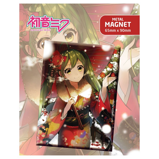 Vocaloid Fridge Magnet Hatsune Miku At Winter