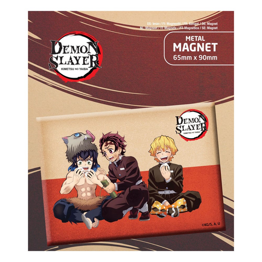 Demon Slayer Fridge Magnet Tanjiro, Inosuke, Zenitsu
