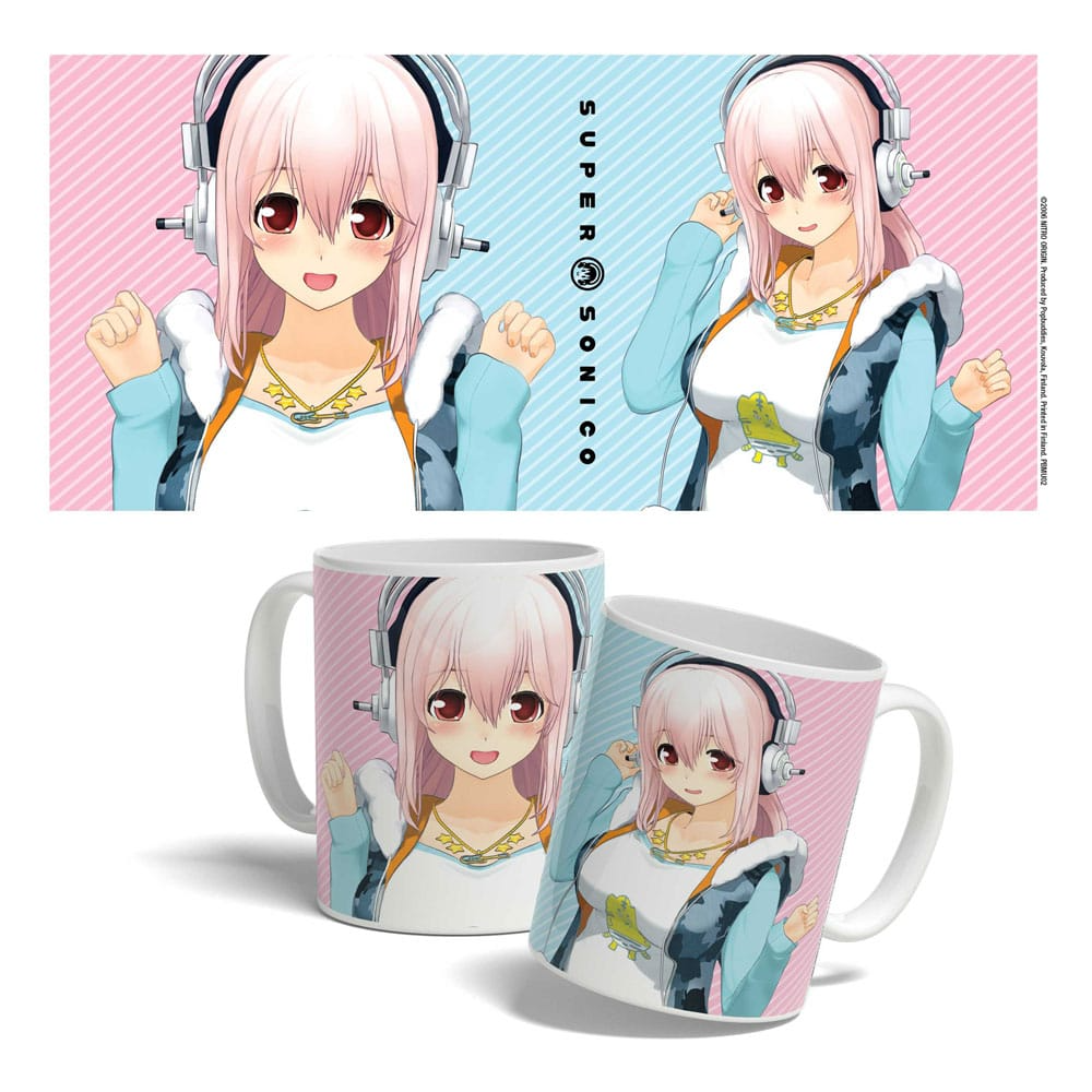 Super Sonico Mug Hoodie