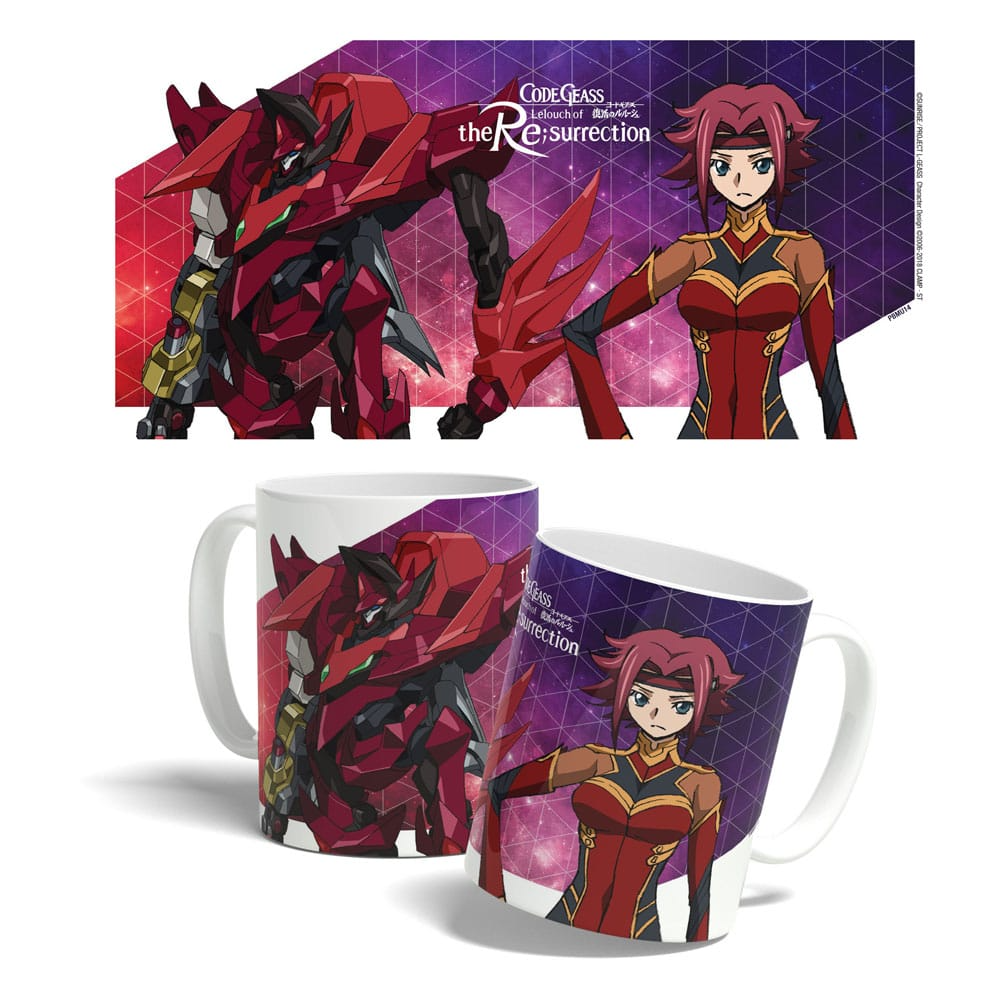 Code Geass Lelouch of the Re:Surrection Mug Kallen, Stadtfeld, Guren