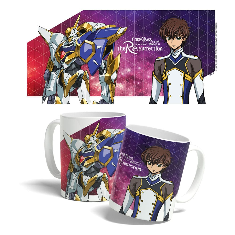 Code Geass Lelouch of the Re:Surrection Mug Suzaku, Kururug, Lancelot