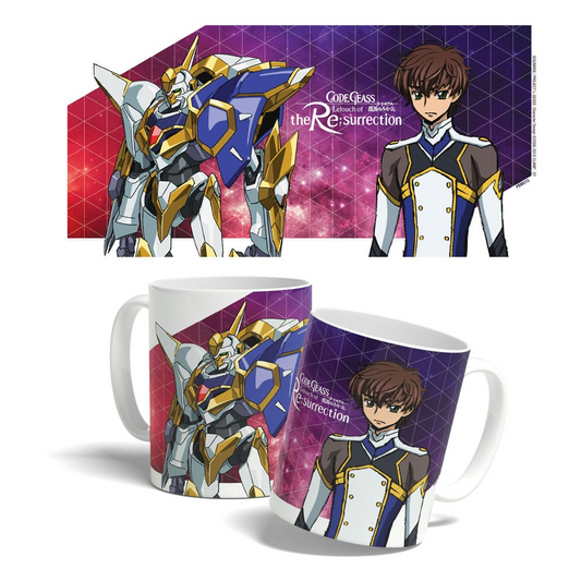 Code Geass Lelouch of the Re:Surrection Mug Suzaku, Kururug, Lancelot