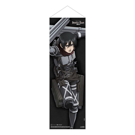 Attack on Titan The Final Season Wall Scroll Mikasa Ackerman
