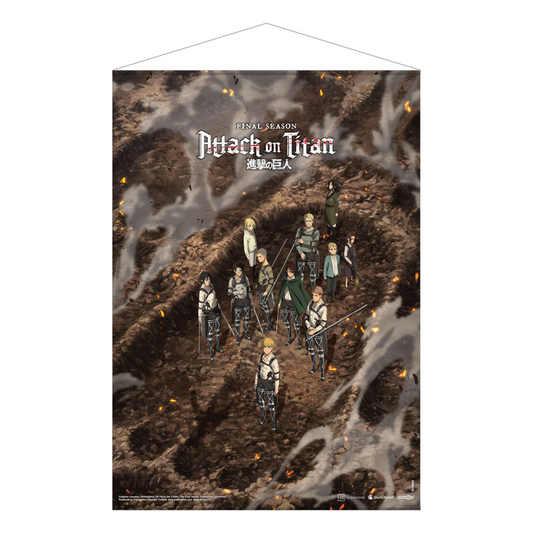 Attack on Titan The Final Season Wall Scroll Survey Corp