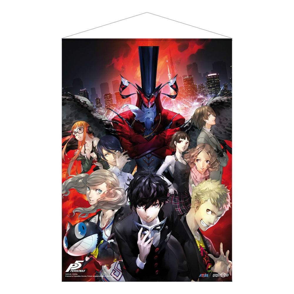 Persona 5 Wall Scroll Cover Artwork