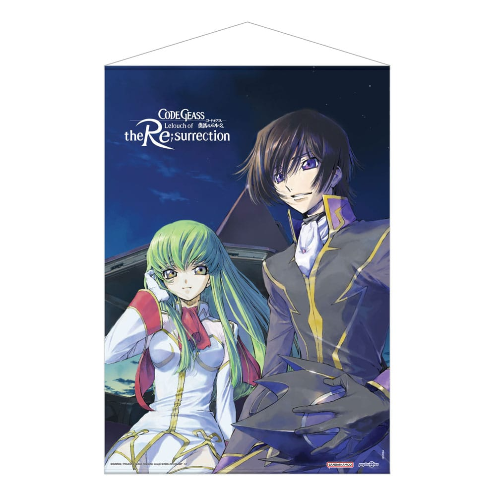Code Geass Lelouch of the Re:surrection Wall Scroll Lelouch & C.C
