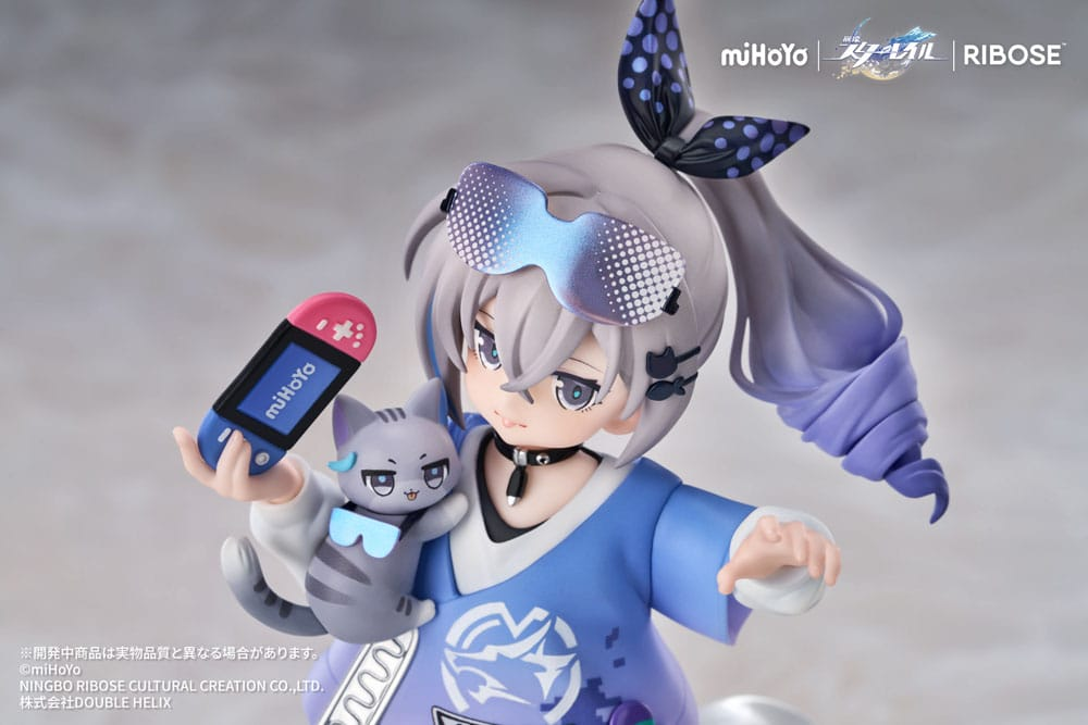 Honkai: Star Rail Statue Rise Up Little Cat Series Silver Wolf