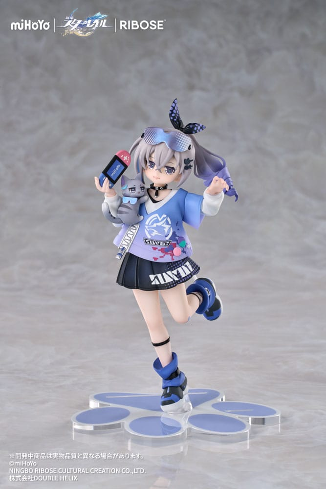 Honkai: Star Rail Statue Rise Up Little Cat Series Silver Wolf