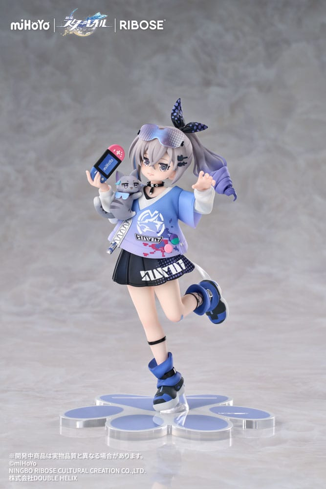 Honkai: Star Rail Statue Rise Up Little Cat Series Silver Wolf