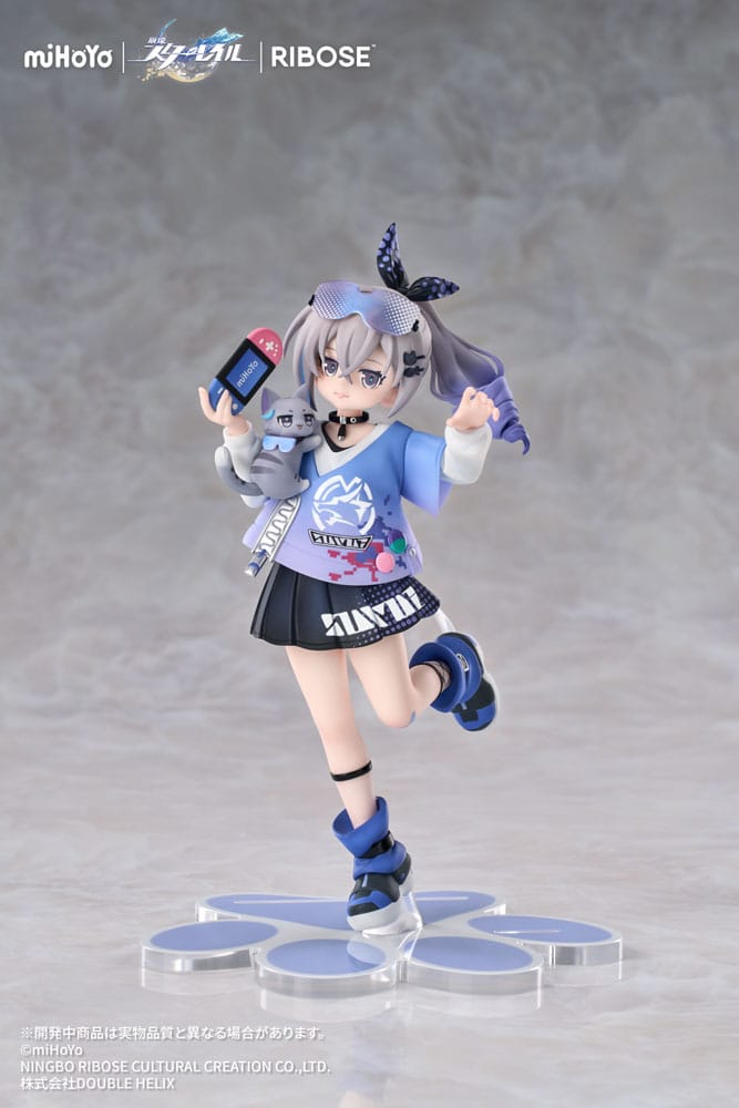 Honkai: Star Rail Statue Rise Up Little Cat Series Silver Wolf