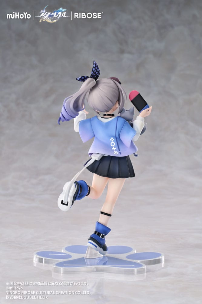 Honkai: Star Rail Statue Rise Up Little Cat Series Silver Wolf