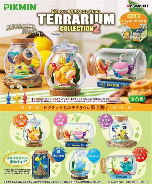 Re-Ment - Pikmin Blind Box Pikmin Terrarium Collection Vol.2 - (Complete Box)