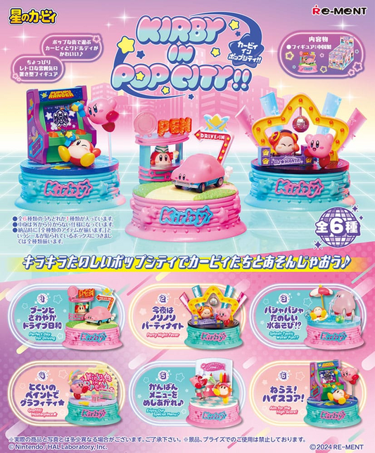 Re-Ment - Kirby Blind Box Kirby in Pop City - (Complete Box)