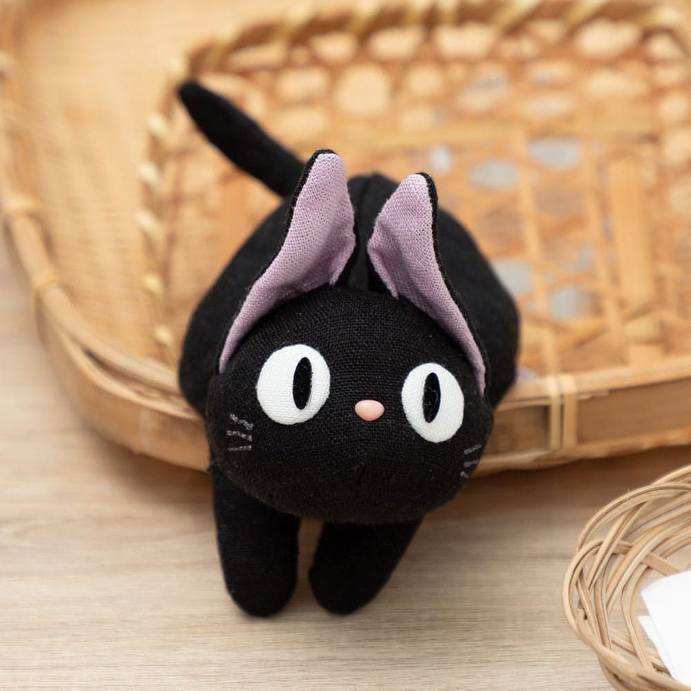 Kiki's Delivery Service Beanbag Plush Jiji Japanese Style Ver