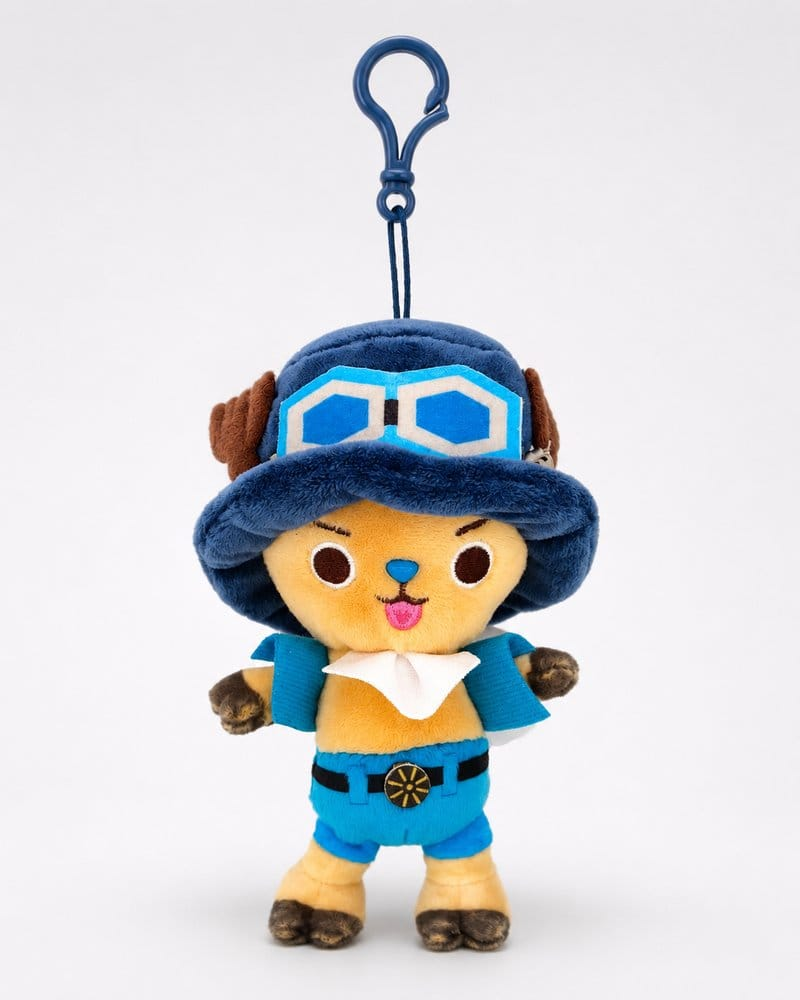 One Piece Keychain Plush Chopper x Sabo