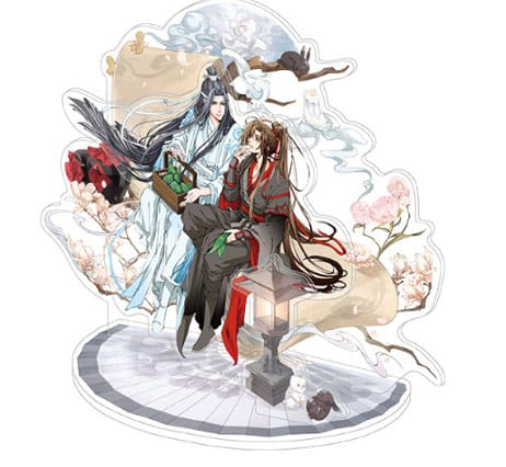 Grandmaster of Demonic Cultivation Acrylic Stand Wei Wuxian & Lan Wangji Sweet Flags Waving in Wind