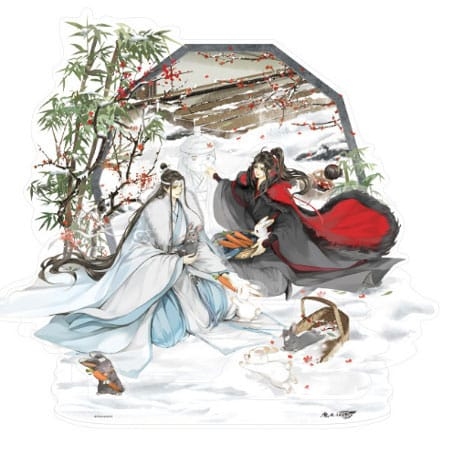 Grandmaster of Demonic Cultivation Acrylic Stand Winter Season Wei Wuxian & Lan Wangji