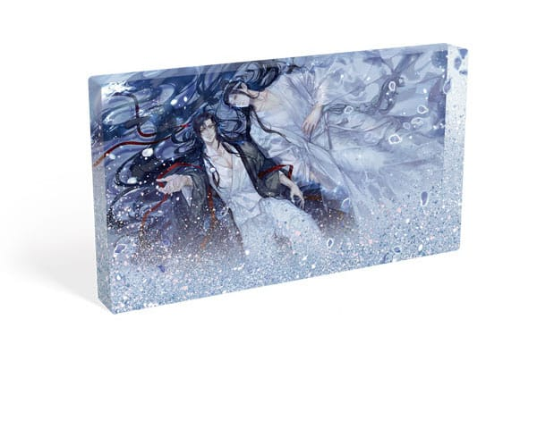 Grandmaster of Demonic Cultivation Acrylic Block with Glitter Wei Wuxian & Lan Wangji Galaxy
