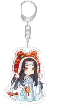 Grandmaster of Demonic Cultivation Acrylic Keychain Lan Wangji Chibi Style