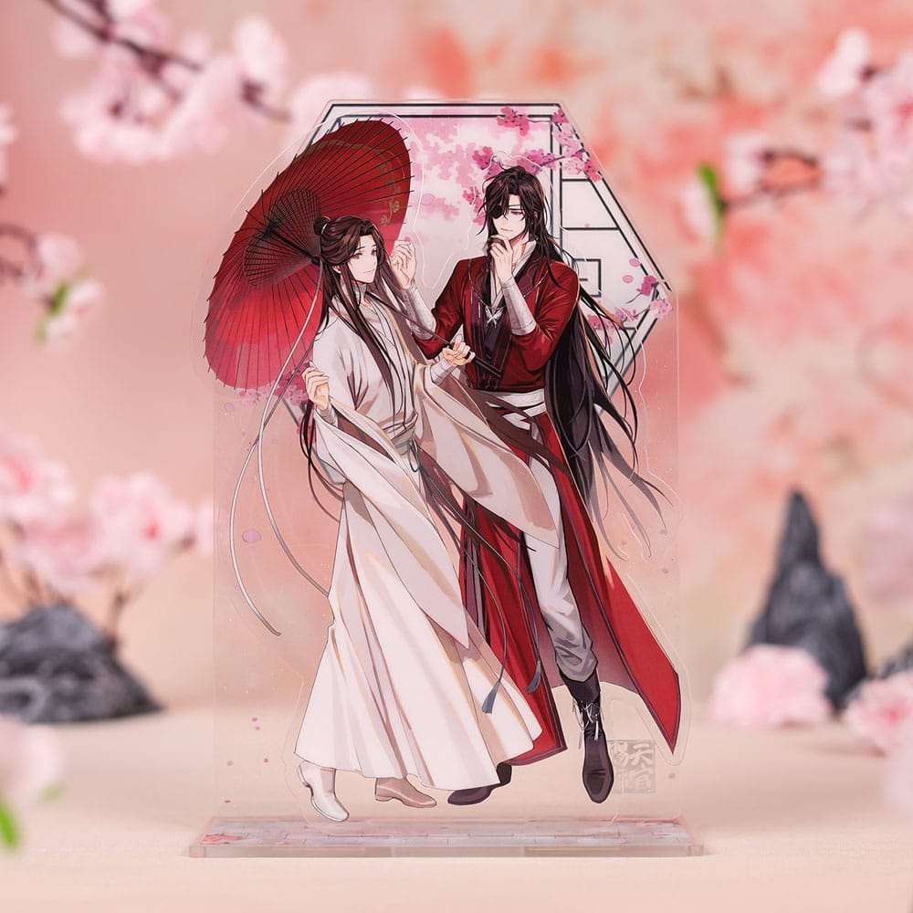 Heaven Official's Blessing Acrylic Stand Blooming Flowers, Enchanted Heart