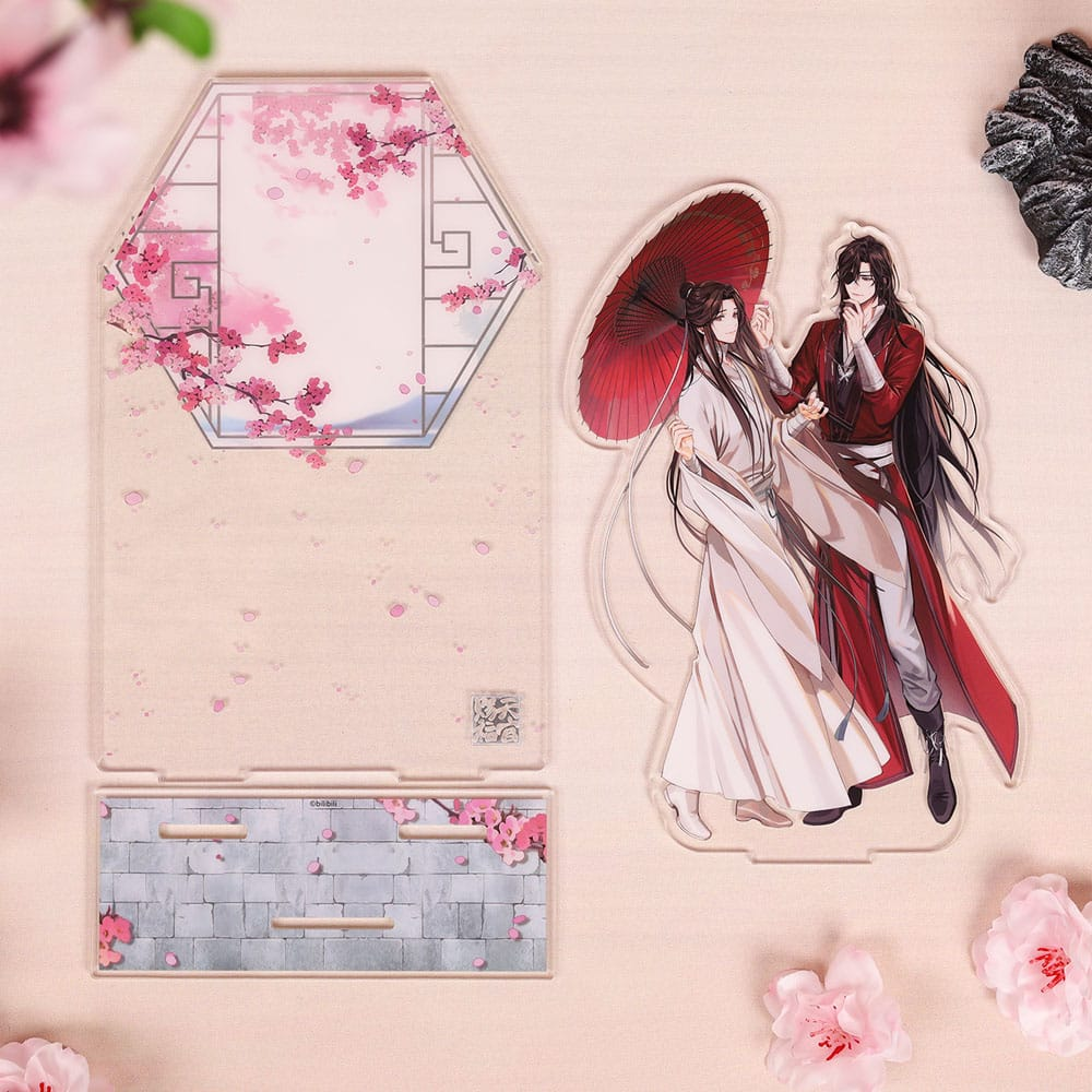 Heaven Official's Blessing Acrylic Stand Blooming Flowers, Enchanted Heart