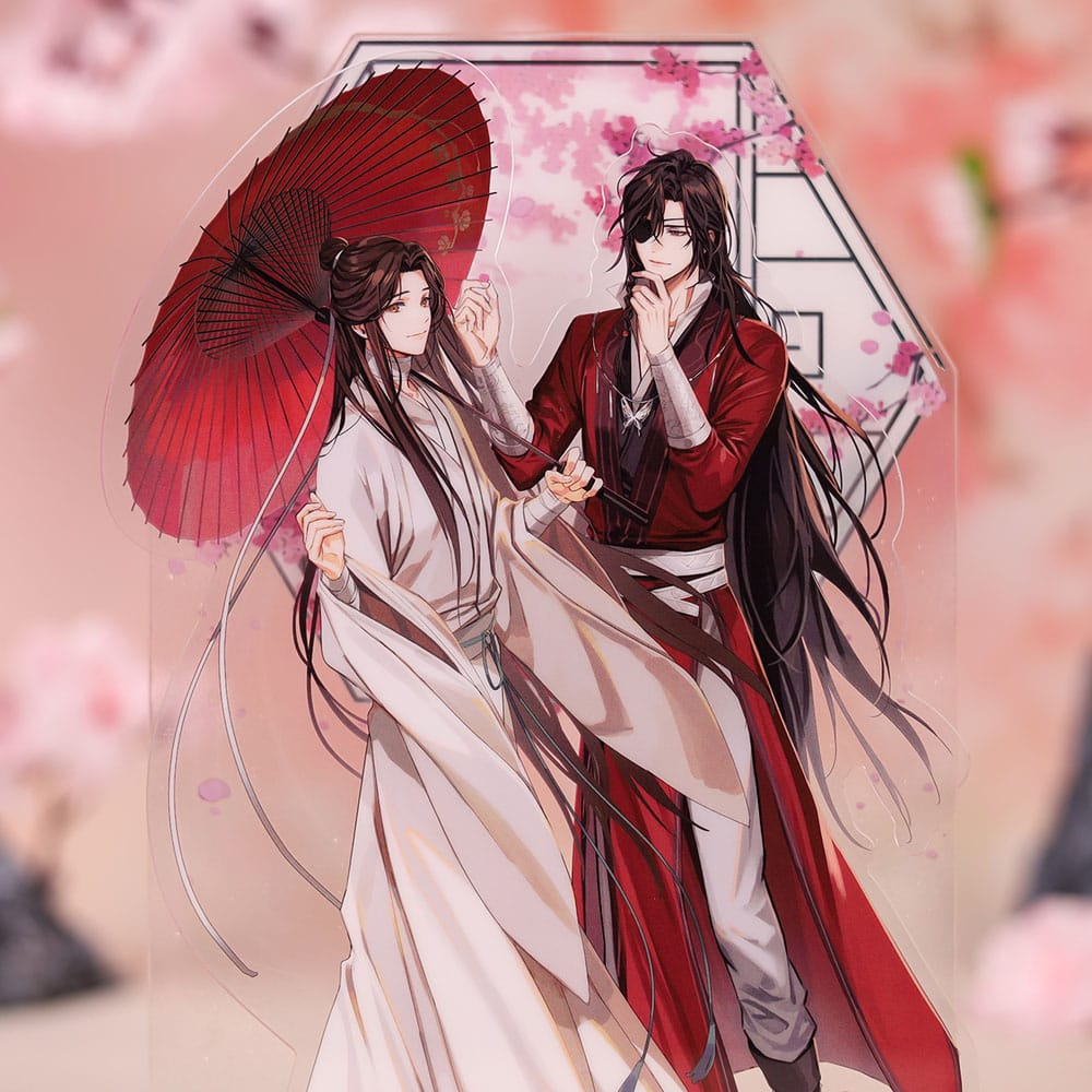 Heaven Official's Blessing Acrylic Stand Blooming Flowers, Enchanted Heart