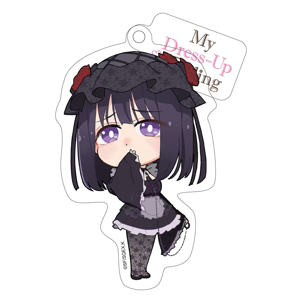 My Dress-Up Darling Acrylic Keychain Marin Kitagawa Shizuku Cosplay Chibi Style