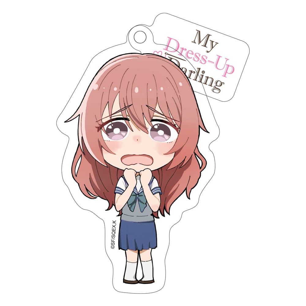 My Dress-Up Darling Acrylic Keychain Shinju Chibi Style