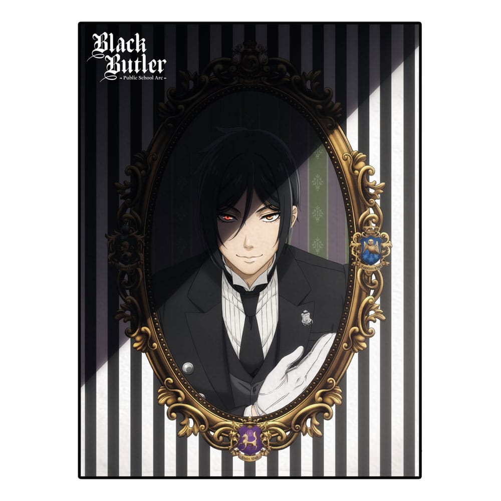 Black Butler: Public School Arc Cosy Blanket Sebastian Michaelis