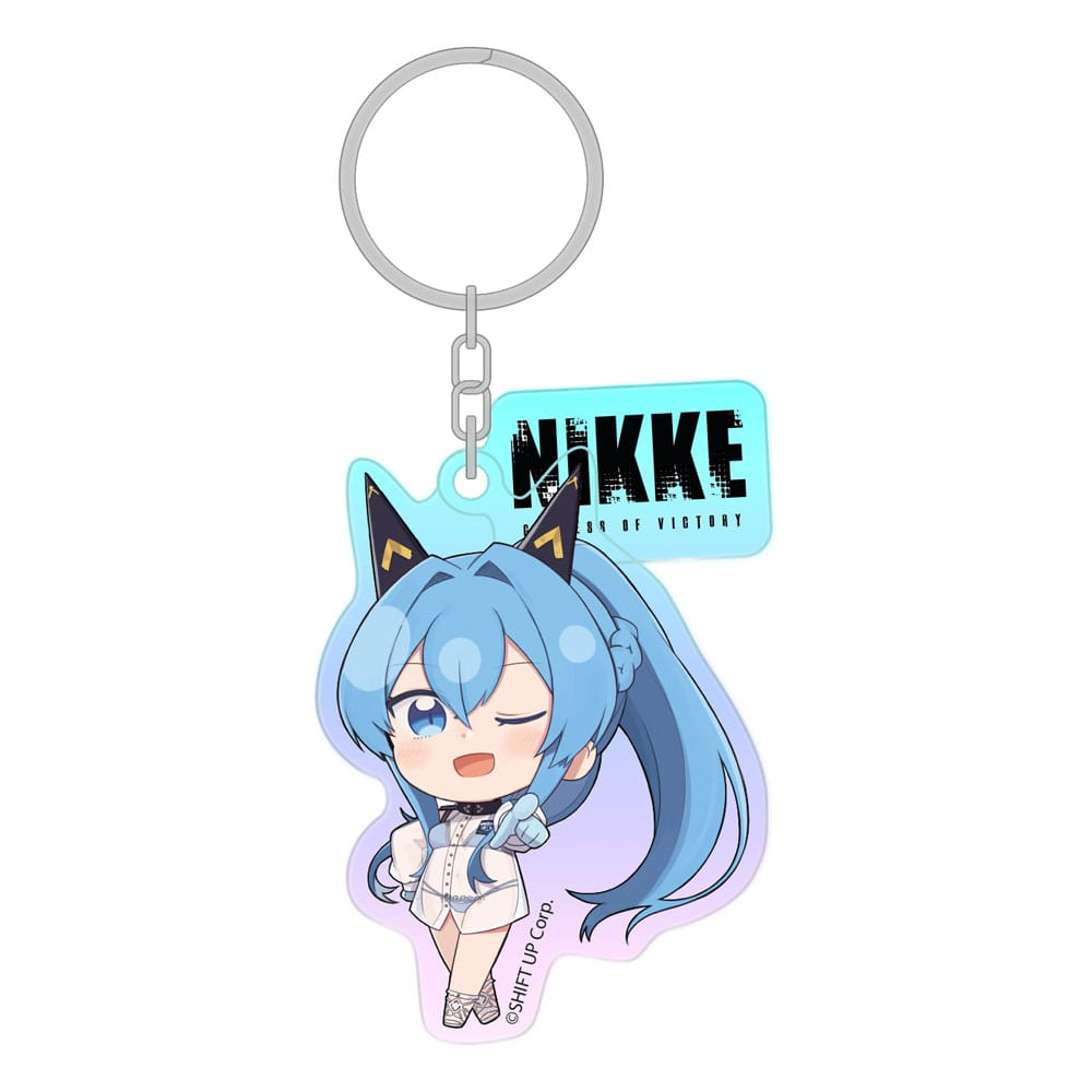 Goddess of Victory: Nikke Holographic Acrylic Keychain Helm