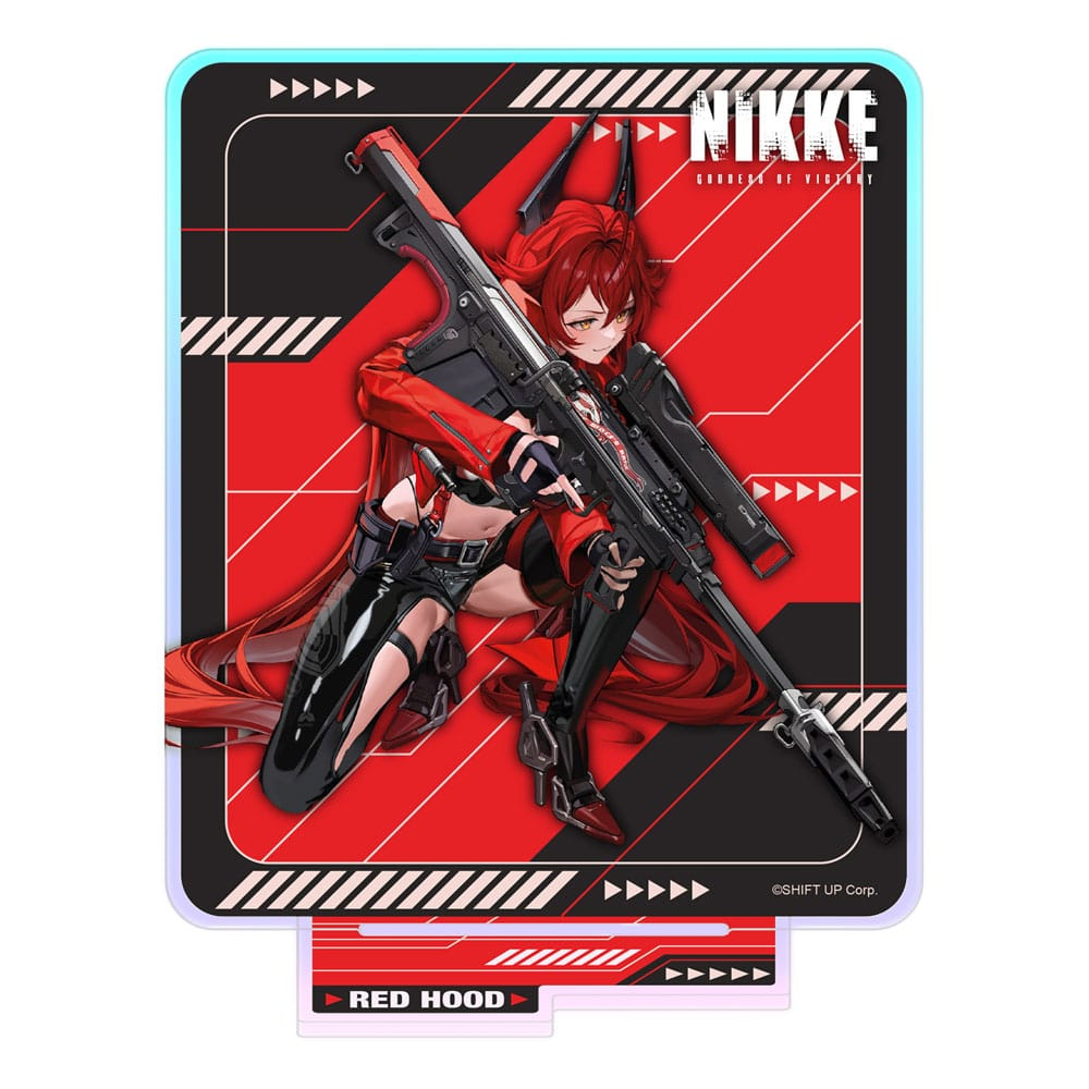Goddess of Victory: Nikke Crouching Series Holographic Acrylic Stand Red Hood