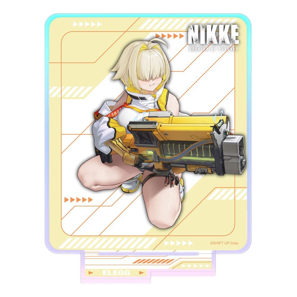 Goddess of Victory: Nikke Crouching Series Holographic Acrylic Stand Elegg