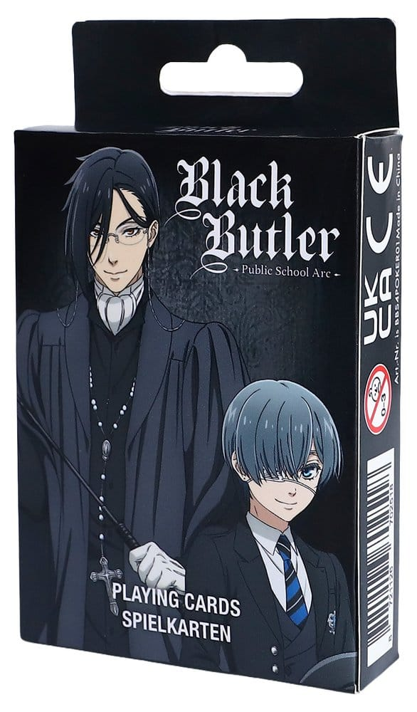 Black Butler: Public School Arc Playing Cards
